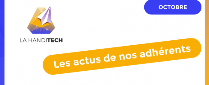 Les actus de nos adhérents (octobre)